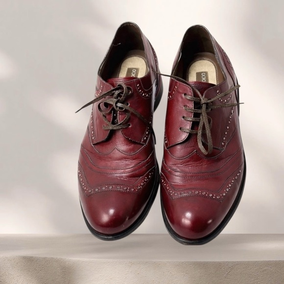 Dolce & Gabbana Other - Dolce & Gabbana Burgundy Leather Oxfords